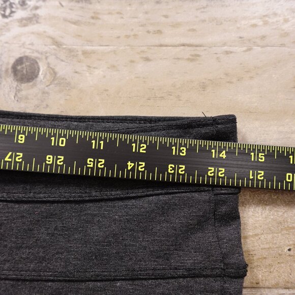 Democracy high waisted leggings women's medium heather charcoal - Picture 6 of 13